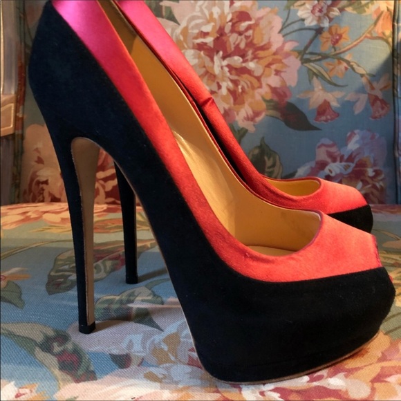 Giuseppe Zanotti Peep Toe Pumps - Picture 3 of 7